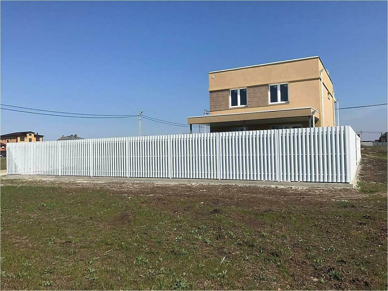 забор из штакетника 95м фото4 в Тобольске