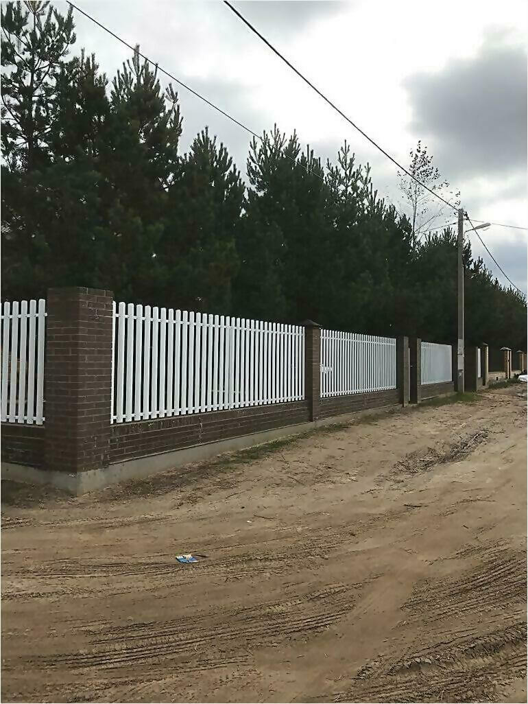 забор из штакетника 95м фото4 в Тобольске