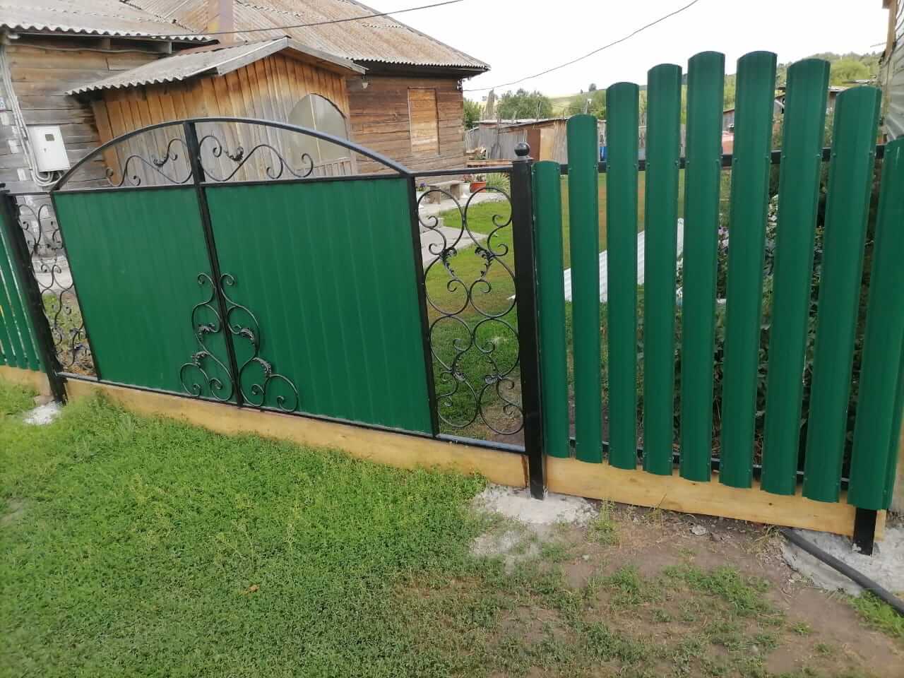 забор из штакетника Зеленый Мох фото7 в Тобольске