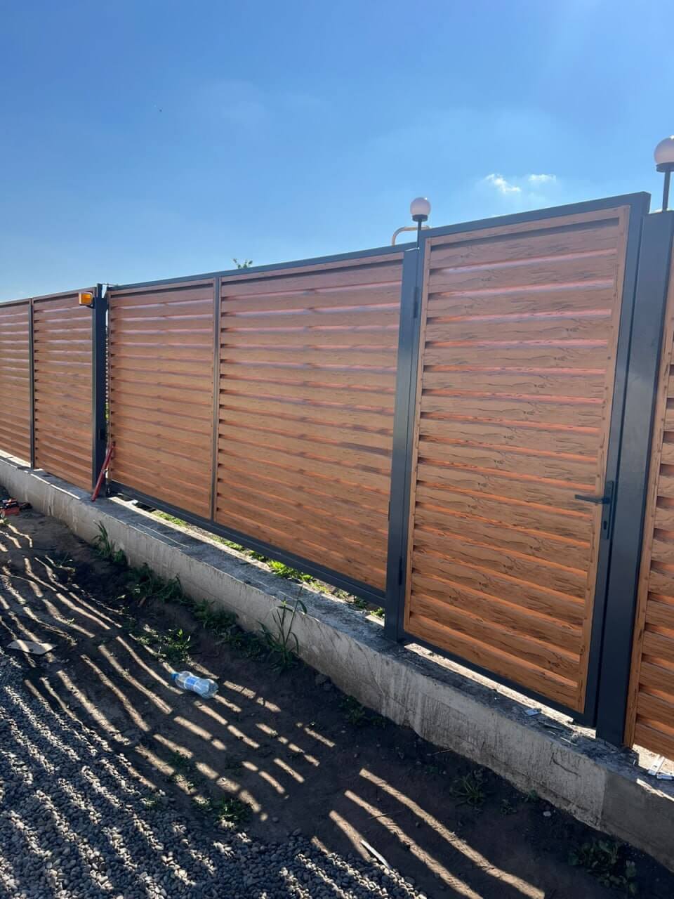 Забор-жалюзи из ламелей Хай-Тек 57м Кипарис 2xPrintech двусторонний в Тобольске